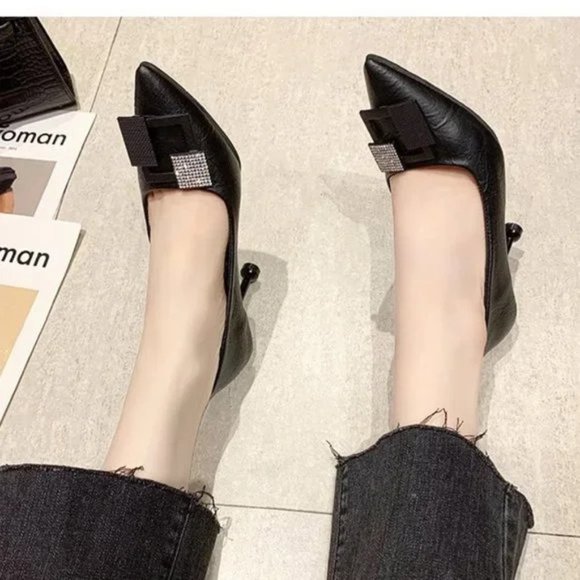 high heels new chunky heel fashion shoes - Picture 3 of 9